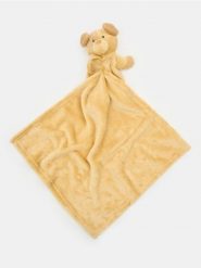 Koc z przytulanką - beżowy. Brązowe kocyki dla dzieci Sinsay. Za 22.99 zł.