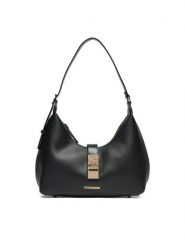 Steve Madden Torebka Bovie SM13001510-02002-BLK Czarny. Czarne torebki do ręki damskie Steve Madden, bez wzorów, ze skóry, bez dodatków. Za 459.99 zł.