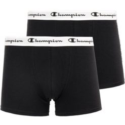 Męskie bokserki z oddychającej bawełny - 2-Pack w kolorze białym i czarnym. Białe bokserki męskie GLENMUIR, l, bez wzorów, z bawełny. Za 191.99 zł.
