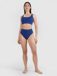 4F Dół od bikini damski - granatowy L. Niebieskie bikini damskie 4f, na lato, l, bez wzorów. W wyprzedaży za 39.99 zł.