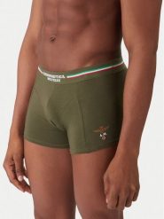 Aeronautica Militare Komplet 3 par bokserek AM1UBX001T Kolorowy. Bokserki męskie Aeronautica Militare, m, bez wzorów, z bawełny. Za 119.99 zł.