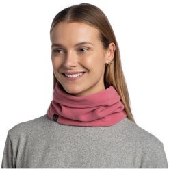 Bandana BUFF POLAR NECKWARMER SOLID. Czerwone szaliki i chusty damskie Buff, bez wzorów, z polaru. Za 113.50 zł.