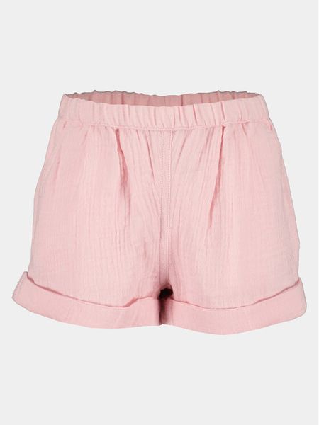 Blue Seven Szorty materiałowe 737048 X Różowy Regular Fit. Czerwone spodenki dla dziewczynek Blue Seven, bez wzorów, z bawełny. Za 79.99 zł.