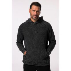 Męska Bluza z kapturem fitness kaptur do rozm. 7XL. Czarne bluzy męskie JAY-PI, m, bez wzorów, z bawełny, z kapturem. Za 343.99 zł.