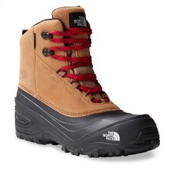Śniegowce The North Face. Brązowe buty zimowe chłopięce The North Face, bez wzorów, bez zapięcia. Za 339.99 zł.