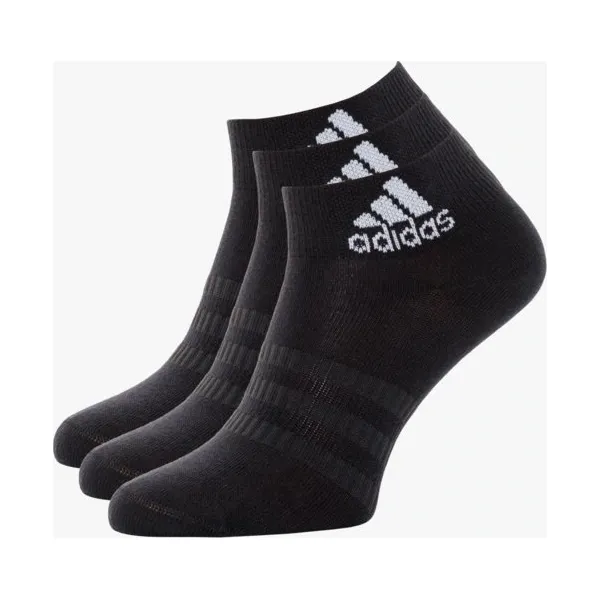 Adidas Skarpety Light Ank 3Pp , czarny, rozmiar S. Czarne skarpety damskie Adidas, z aplikacjami, z bawełny. Za 39.99 zł.