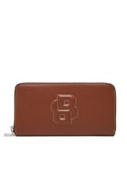 BOSS Portfel Anett Ziparound 50536354 Brązowy. Brązowe portfele damskie Boss, bez wzorów. Za 499.99 zł.