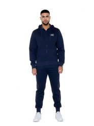 Bluza z bawełna z kaptur na co dzień na siłownię. Brązowe bluzy męskie LEONE 1947 APPAREL, s, bez wzorów, z bawełny, bez kaptura. Za 471.52 zł.