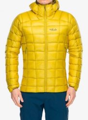 Kurtka puchowa Rab Mythic Alpine Jacket. Żółte kurtki męskie RAB, m, bez wzorów, z materiału, bez kaptura. Za 1,539.99 zł.