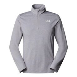 M19ska bluza narciarska The North Face 24/7 1/4 zip. Szare bluzy męskie The North Face, m, bez wzorów, z materiału, bez kaptura. Za 355.99 zł.