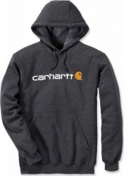 Carhartt Bluza Carhartt Signature Logo Midweight Carbon. Bluzy męskie Carhartt, m, bez wzorów, bez kaptura. Za 265.11 zł.
