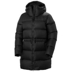 Parka dla kobiet Helly Hansen Essence. Czarne kurtki damskie Helly Hansen, na zimę, bez wzorów, z syntetyku, bez kaptura. Za 1,418.00 zł.