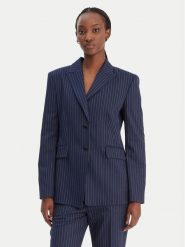 HUGO Marynarka Asmalla 50554445 Granatowy Regular Fit. Niebieskie żakiety damskie Hugo, bez wzorów, z syntetyku. Za 1,349.00 zł.