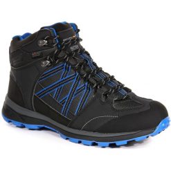 Buty trekkingowe dla mężczyzn Regatta SAMARIS MID. Czarne trekkingi męskie Regatta. Za 269.99 zł.