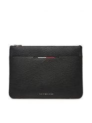 Tommy Hilfiger Saszetka Central Pouch AM0AM13523 Czarny. Czarne saszetki męskie Tommy Hilfiger, ze skóry. Za 239.99 zł.