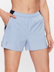 On Szorty sportowe Essential Shorts W 1WD10180897 Niebieski Regular Fit. Niebieskie szorty sportowe damskie On, xs, bez wzorów, z syntetyku, sportowe, do biegania. Za 229.99 zł.