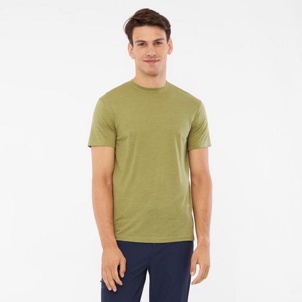 T-shirt męski VIKING Salen Man Merino. Szare t-shirty męskie Viking, m, bez wzorów, z materiału, sportowe, bez kołnierzyka. Za 229.90 zł.