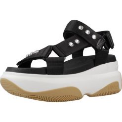 Sandały LIU-JO BA4025 TX05 Czarny. Czarne obuwie sportowe damskie Liu Jo, bez wzorów, z tkaniny, trekkingowe. Za 530.99 zł.