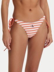 Calvin Klein Swimwear Dół od bikini LV00Q61215 Pomarańczowy. Brązowe bikini damskie Calvin Klein Swimwear, xl, bez wzorów. Za 189.99 zł.