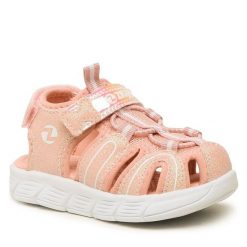 Sandały ZigZag. Czerwone sandały dziewczęce Zigzag, bez zapięcia. Za 139.99 zł.