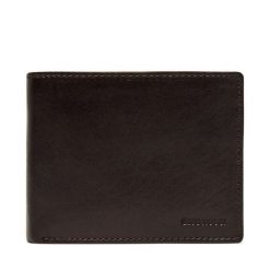 Portfel GINO ROSSI. Brązowe portfele męskie Gino Rossi, bez wzorów. Za 119.99 zł.