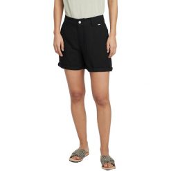 Spodenki O'Neill Essential, Kobiety. Czarne szorty damskie O'Neill, xl, bez wzorów, z wiskozy. Za 290.00 zł.