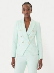 Rinascimento Marynarka CFC0128639003 Zielony Regular Fit. Zielone żakiety damskie Rinascimento, xs, bez wzorów, z syntetyku. Za 789.99 zł.