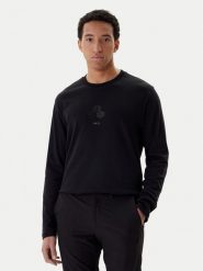 BOSS Longsleeve Mirror Togn 50549414 Czarny Relaxed Fit. Czarne bluzki z długim rękawem męskie Boss, m, bez wzorów, z bawełny, bez kołnierzyka. Za 399.99 zł.