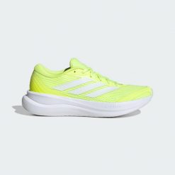 Buty RUNFALCON 6. Szare obuwie sportowe damskie Adidas, bez wzorów, z gumy, do biegania. Za 259.00 zł.