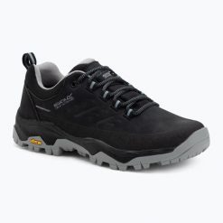 Damskie buty Blake Low. Czarne trekkingi damskie Regatta. Za 409.99 zł.