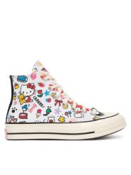 Converse Trampki Chuck 70 A17696C Kolorowy. Trampki i tenisówki damskie Converse, bez wzorów, z materiału, bez zapięcia. Za 469.99 zł.