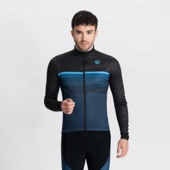 Kurtka rowerowa męska Rogelli HERO II. Czarne kurtki męskie Rogelli, l, bez wzorów, z materiału, bez kaptura. Za 602.90 zł.