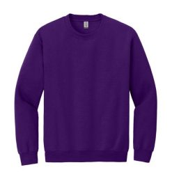 Bluza Rozpinana Z Grubej Mieszanki Dla Dorosłych Unisex. Fioletowe bluzy męskie Gildan, m, bez wzorów, bez kaptura. Za 77.99 zł.