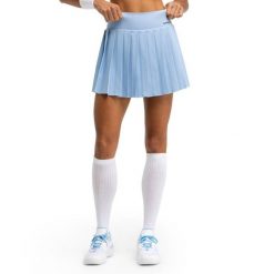 Damskie spódnico-spodenki tenisowe Siroko Flow Femme Light Blue. Niebieskie szorty damskie SIROKO, l, bez wzorów, z materiału, z podwyższonym stanem. Za 171.00 zł.