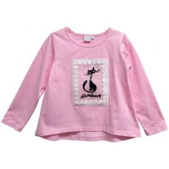 Topo Koszulka Dziewczęca Z Kotkiem 98 Różowa. T-shirty i topy dla dziewczynek marki Topo. Za 65.00 zł.