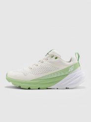 4F Niskie sneakersy SPEED HIKER damskie - zielone 37. Zielone obuwie sportowe damskie 4f, bez wzorów, z gumy, trekkingowe. W wyprzedaży za 199.99 zł.