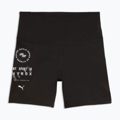 Spodenki treningowe damskie PUMA Hyrox Tad Essential Tight. Czarne szorty damskie Puma, na lato, bez wzorów. Za 149.99 zł.