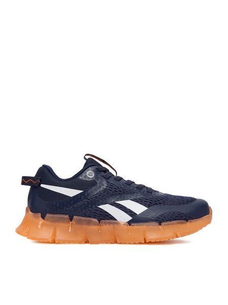 Reebok Sneakersy EO-ZIG N GLOW 3 ELASTIC LACE 100272213 Granatowy. Niebieskie buty sportowe chłopięce Reebok, bez wzorów, bez zapięcia. Za 199.99 zł.