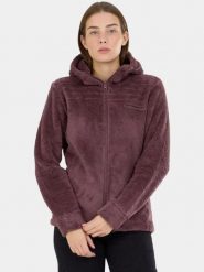 Sweter Damski Fundango Zealand Plush Pile. Białe swetry damskie Fundango, na zimę, s, bez wzorów, z materiału, eleganckie, bez kołnierzyka, bez ramiączek, z kapturem. Za 249.00 zł.