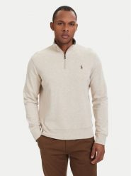 Polo Ralph Lauren Bluza 710812963017 Beżowy jasny Regular Fit. Brązowe bluzy męskie Polo Ralph Lauren, l, bez wzorów, z bawełny, bez kaptura. Za 819.99 zł.