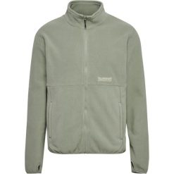 Polar zapinany na zamek błyskawiczny Hummel Pulse. Szare bluzy męskie Hummel, bez wzorów, z polaru, bez kaptura. Za 299.00 zł.