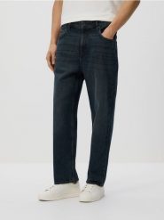 Jeansy relaxed straight - indigo jeans. Niebieskie jeansy męskie Reserved. Za 159.99 zł.