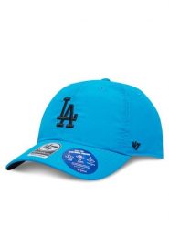 47 Brand Czapka z daszkiem MLB LA Dodgers brrr ’47 CLEAN UP B-BRRRC12BBU Niebieski. Niebieskie rękawiczki męskie 47 Brand, bez wzorów, z bawełny. Za 99.99 zł.