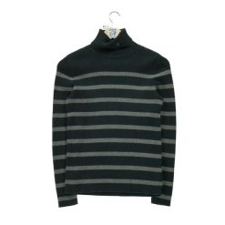 Kobaltowy sweter z golfem dla kobiet. Szare swetry damskie Ralph Lauren, l, bez wzorów, z materiału, klasyczne, bez kołnierzyka, bez ramiączek, bez kaptura. Za 59.60 zł.