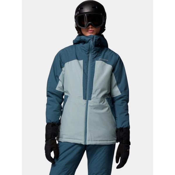 Kurtka Damska Columbia Liftline. Niebieskie kurtki damskie Columbia, bez wzorów, bez kaptura, narciarskie. W wyprzedaży za 849.15 zł.