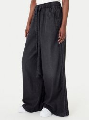 Adidas Jeansy KD3919 Czarny Wide Leg. Czarne jeansy damskie Adidas. Za 528.99 zł.