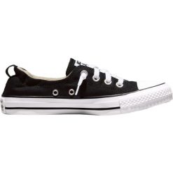 Trampki damskie Converse CT All Star Shoreline Slip. Czarne trampki i tenisówki damskie Converse, bez wzorów, z materiału, retro, bez zapięcia. Za 390.00 zł.