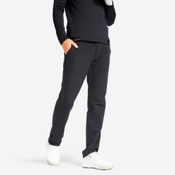 Spodnie do golfa męskie Inesis CW500 ciepłe. Niebieskie spodnie materiałowe męskie INESIS, m, bez wzorów, z elastanu, na golfa, windstopper. Za 179.99 zł.