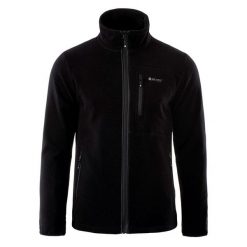 Bluza Polarowa Męska Porto. Czarne bluzy męskie Hi-tec, na zimę, l, bez wzorów, z polaru, bez kaptura. Za 195.99 zł.