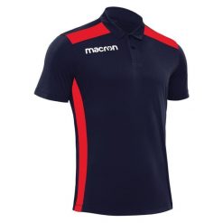 Polo Macron Folk. Czerwone koszulki polo męskie Macron, m, bez wzorów, eleganckie, bez ramiączek. Za 179.50 zł.